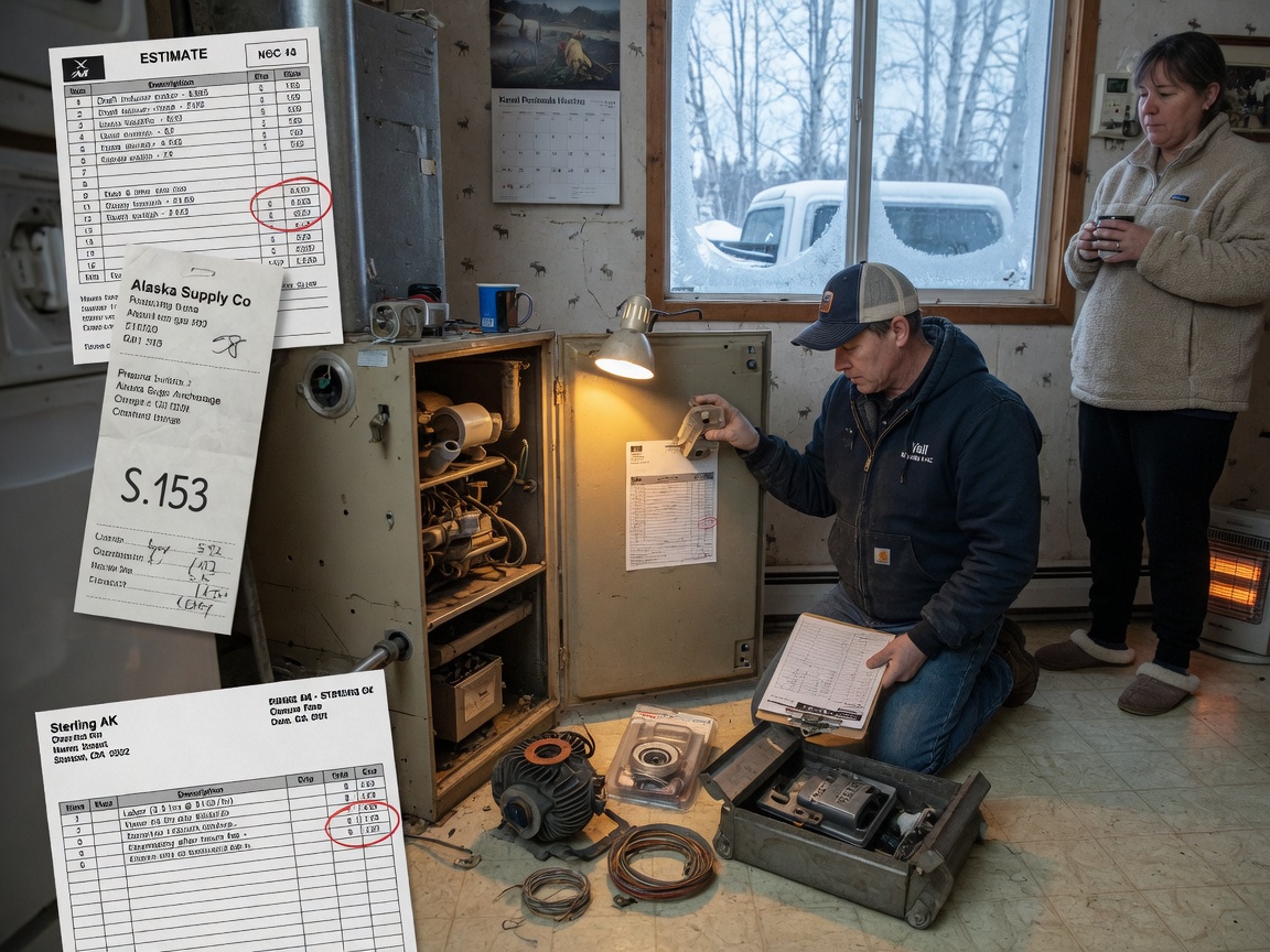 Cost Factors for Furnace Repair in Sterling AK Homes